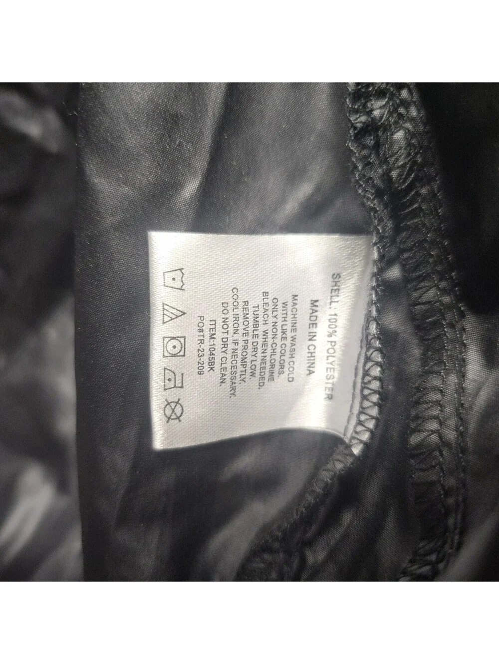 Taco Bell Rain Jacket Windbreaker Team Staff Employee Black Uniform L